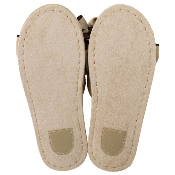 スリッパ M (リボンパイル モカ nrSRx3s) 3枚目画像