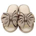 スリッパ M (リボンパイル モカ nrSRx3s) 5枚目画像