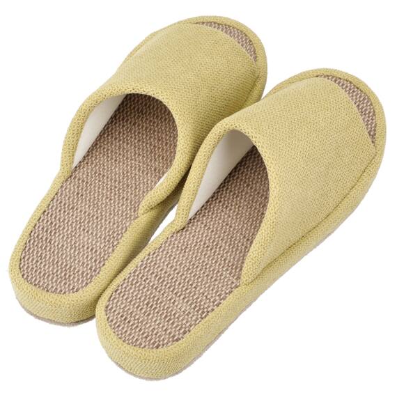 スリッパ ヒール(イエロー M nrSRx6s) 2枚目画像