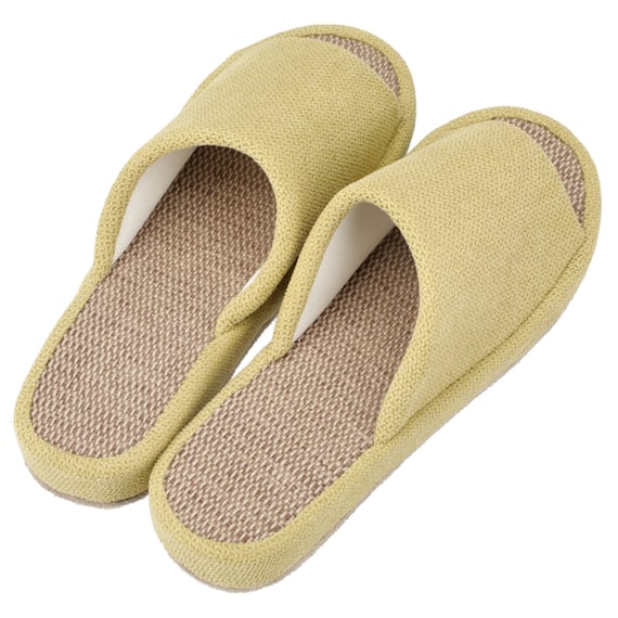 スリッパ ヒール(イエロー M nrSRx6s) 2枚目画像