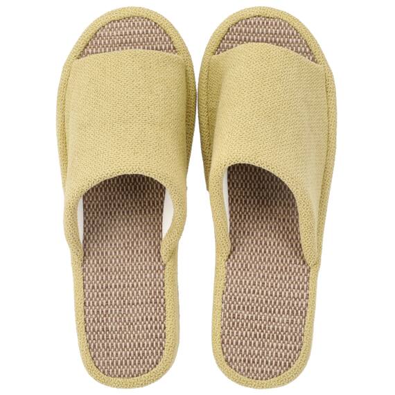 スリッパ ヒール(イエロー M nrSRx6s) 3枚目画像