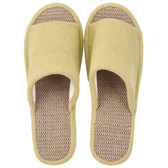 スリッパ ヒール(イエロー M nrSRx6s) 3枚目画像