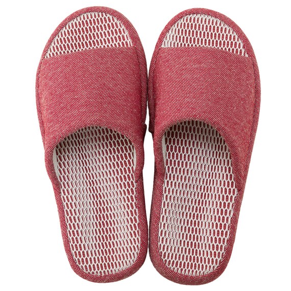 スリッパ M (コンフォートMS レッド nrSRx2s) 2枚目画像