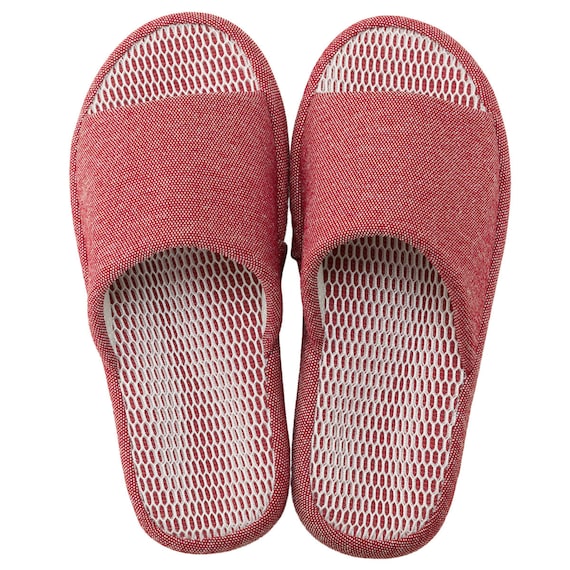 スリッパ M (コンフォートMS レッド nrSRx2s) 2枚目画像