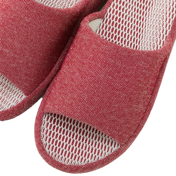 スリッパ M (コンフォートMS レッド nrSRx2s) 6枚目画像