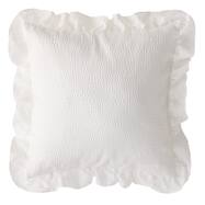 クッションカバー(フリル アイボリー rSCqe1)