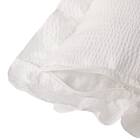 クッションカバー(フリル アイボリー rSCqe1) 3枚目画像
