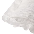 クッションカバー(フリル アイボリー rSCqe1) 3枚目画像