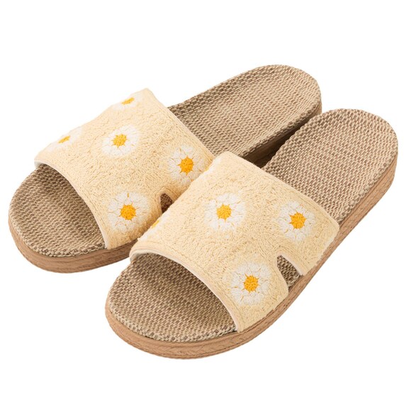 サンダル M (ニットH アイボリー nrSDx2s) 1枚目画像