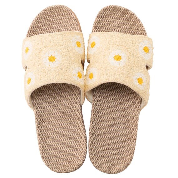 サンダル M (ニットH アイボリー nrSDx2s) 2枚目画像