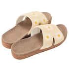 サンダル M (ニットH アイボリー nrSDx2s) 7枚目画像