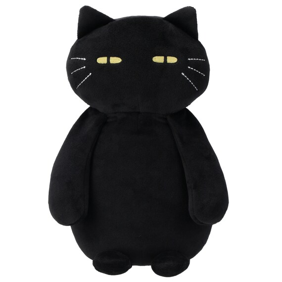 背当てクッション(デコネコ ブラック) 4枚目画像