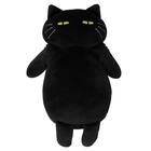 背当てクッション(デコネコ ブラック) 6枚目画像