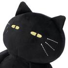 背当てクッション(デコネコ ブラック) 9枚目画像