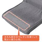 コンパクト座イス(LC-A09HG グレー) 3枚目画像