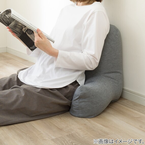 カバー付き レストクッション(RC-F02 グレー) 2枚目画像