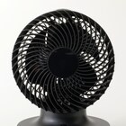 上下左右自動首振り DCモーターサーキュレーター(14畳用 ブラック) 17枚目画像