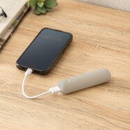 【デコホーム商品】スティック型モバイルバッテリー(モカ)