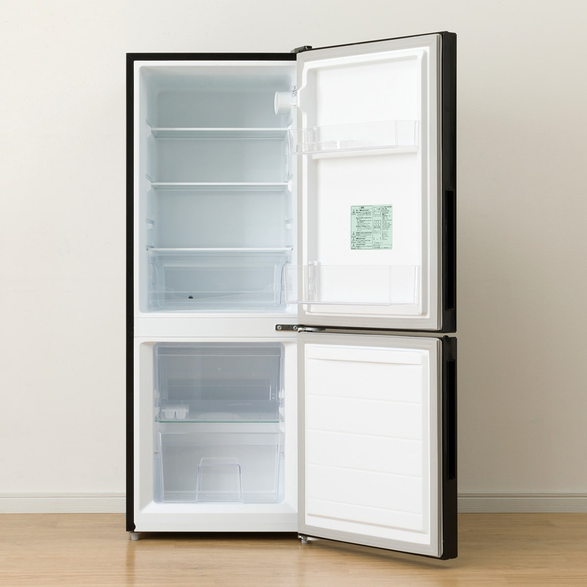 133L 2ドア冷凍冷蔵庫 (NRｰ133L ブラック) | ニトリネット【公式