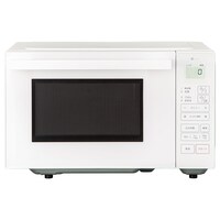 フラット電子レンジ 20L (BK2C01 ホワイト)
