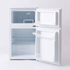 【家電3点セット】一人暮らし 90L冷蔵庫+4.5kg洗濯機+ヘルツフリーレンジセット(ホワイト) 4枚目画像