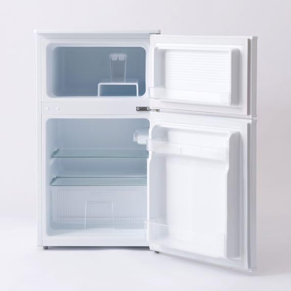 【家電2点セット】90L冷蔵庫+4.5kg洗濯機セット (ホワイト) 5枚目画像