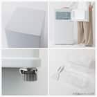 【家電2点セット】90L冷蔵庫+4.5kg洗濯機セット (ホワイト) 8枚目画像