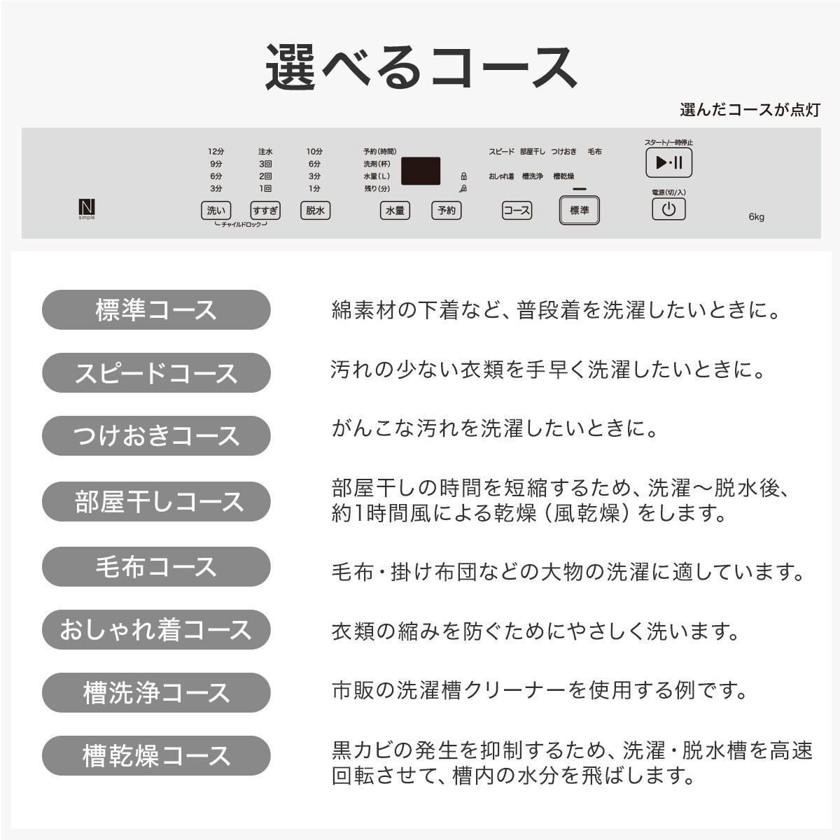 家電2点セット】106L冷蔵庫+6kg洗濯機セット (ホワイト)通販 家電2点セット】106L冷蔵庫+6kg洗濯機セット (ホワイト)通販