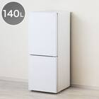 【家電3点セット】一人暮らし 霜取り不要140Ｌ冷蔵庫+6kg洗濯機+ヘルツフリーレンジセット(ホワイト) 2枚目画像