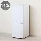 【家電3点セット】一人暮らし 霜取り不要140L冷蔵庫+6kg洗濯機+ヘルツフリーレンジセット(ホワイト) 2枚目画像