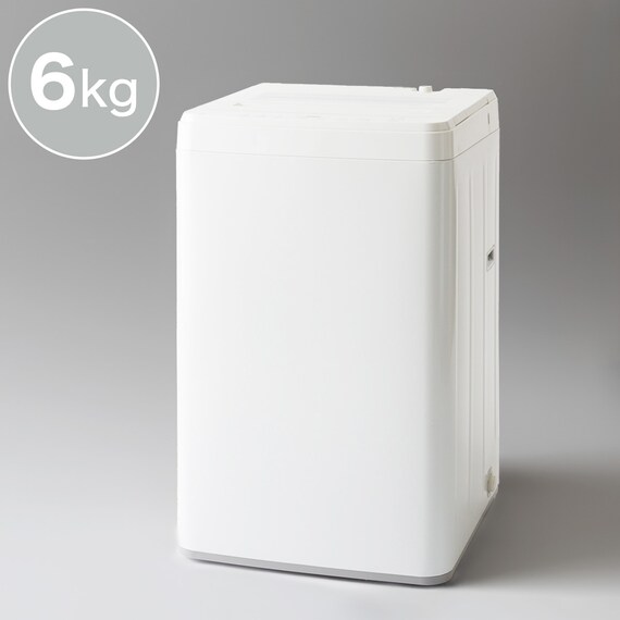 【家電3点セット】一人暮らし 霜取り不要140Ｌ冷蔵庫+6kg洗濯機+ヘルツフリーレンジセット(ホワイト) 4枚目画像
