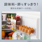【家電2点セット】霜取り不要160L冷蔵庫+6kg洗濯機セット (ブラック) 6枚目画像