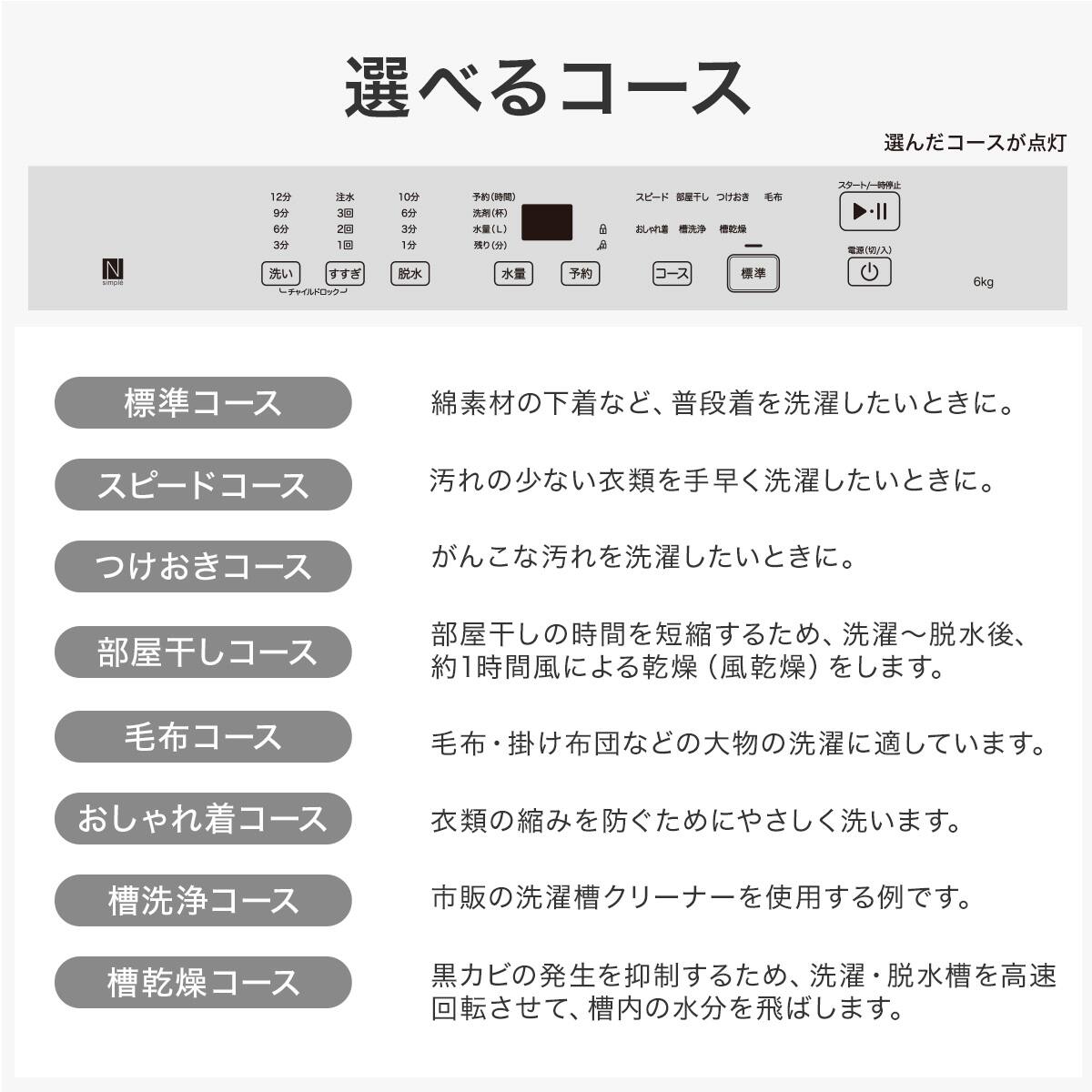 家電2点セット】霜取り不要160L冷蔵庫+6kg洗濯機セット (ブラック