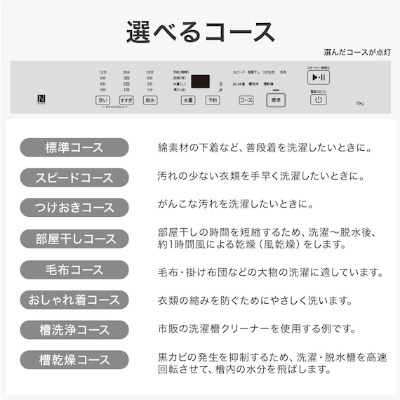 【家電2点セット】霜取り不要160L冷蔵庫+6kg洗濯機セット (ブラック) 12枚目画像