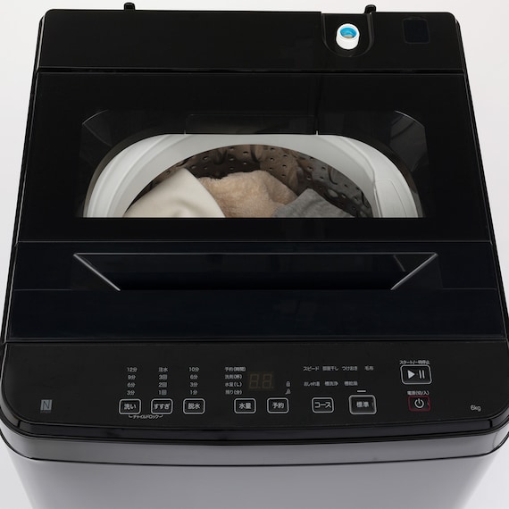 6kg全自動洗濯機(NT60T1 ブラック) (リサイクル回収あり) 18枚目画像