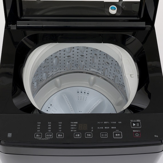 6kg全自動洗濯機(NT60T1 ブラック) (リサイクル回収あり) 19枚目画像