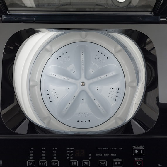 6kg全自動洗濯機(NT60T1 ブラック) (リサイクル回収あり) 20枚目画像