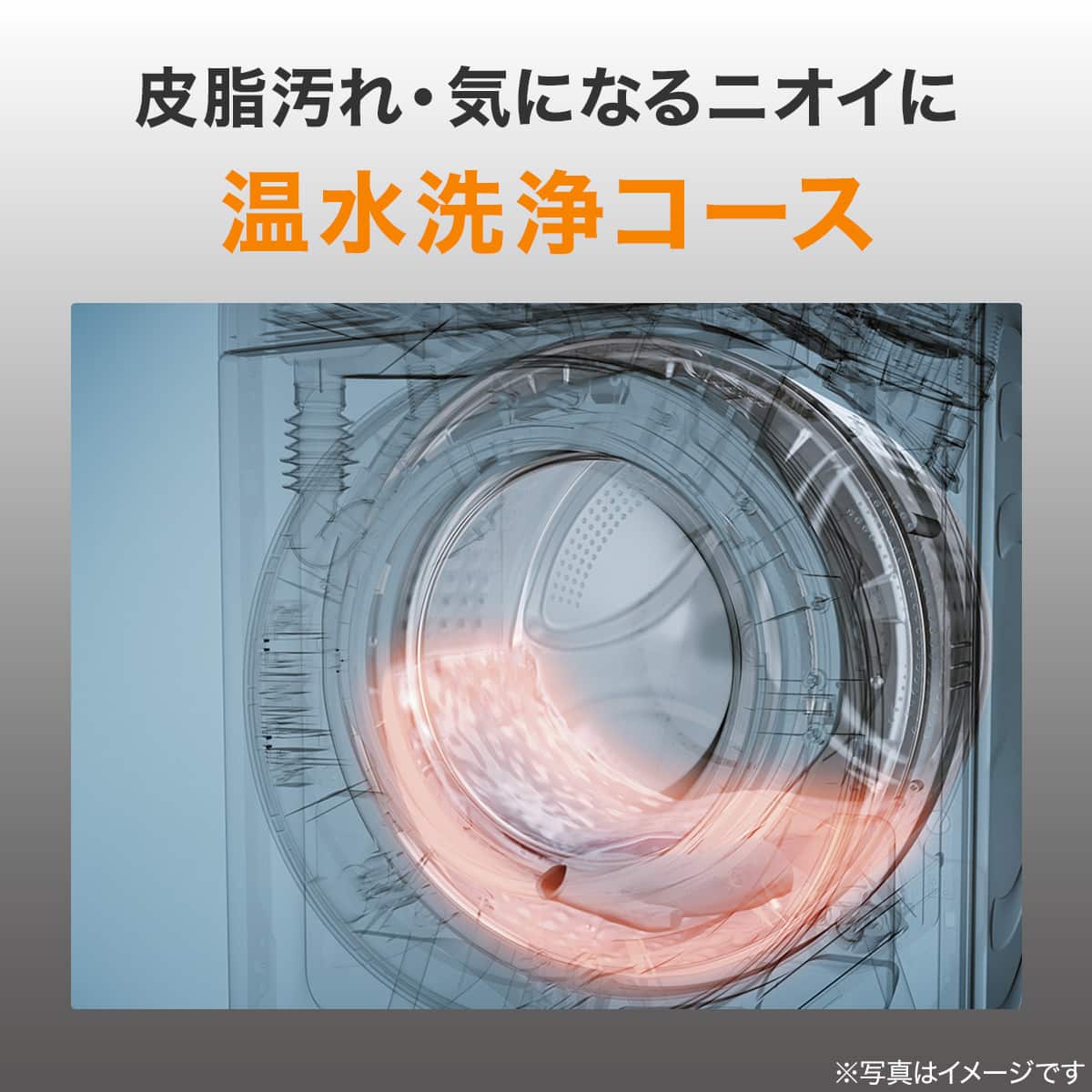 6kgスリムドラム式洗濯機 (乾燥なし)(ND60UL1 ホワイト)(リサイクル