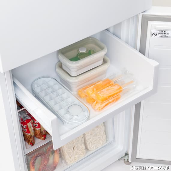 【家電2点セット】237L冷蔵庫+10kgドラム式洗濯乾燥機セット(ホワイト) 7枚目画像