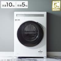 10kgドラム式洗濯乾燥機 (ND100KL1 ホワイト)(リサイクル回収なし)