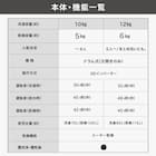 12kgドラム式洗濯乾燥機 (ND120KL1 ブラック)(リサイクル回収なし) 16枚目画像