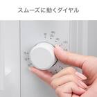  【小型家電4点セット】ヘルツフリー電子レンジ＋炊飯器+電気調理ポット+掃除機セット (ホワイト) 5枚目画像