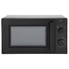 シンプルでちょうどいい 電子レンジ 17L(BK2G02 ブラック) 1枚目画像