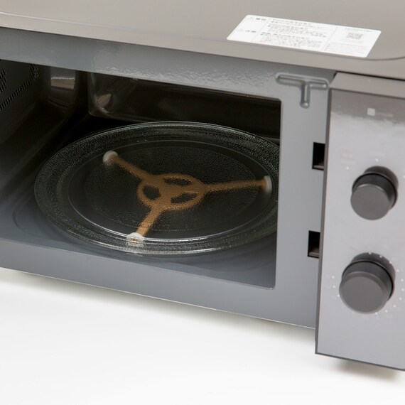 シンプルでちょうどいい 電子レンジ 17L(BK2G02 ブラック) 10枚目画像