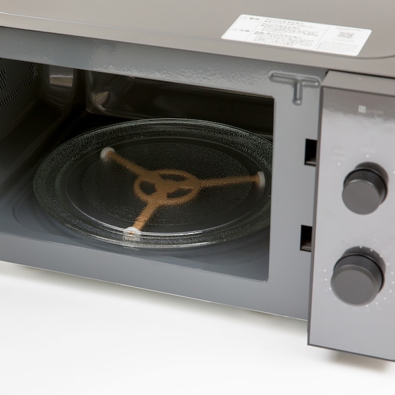 シンプルでちょうどいい 電子レンジ 17L(BK2G02 ブラック) 10枚目画像