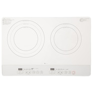 IHクッキングヒーター 2口 (BC2C03WH)【期間限定価格:11/26~1/5まで】