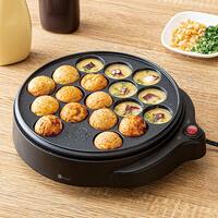 電気たこ焼き器 ブラック (FP2C01)