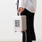 人感ミニセラミックファンヒーター(KH07 モカ) 9枚目画像