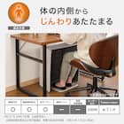 足裏まであったか 4面パネルヒーター(NCGY) 3枚目画像