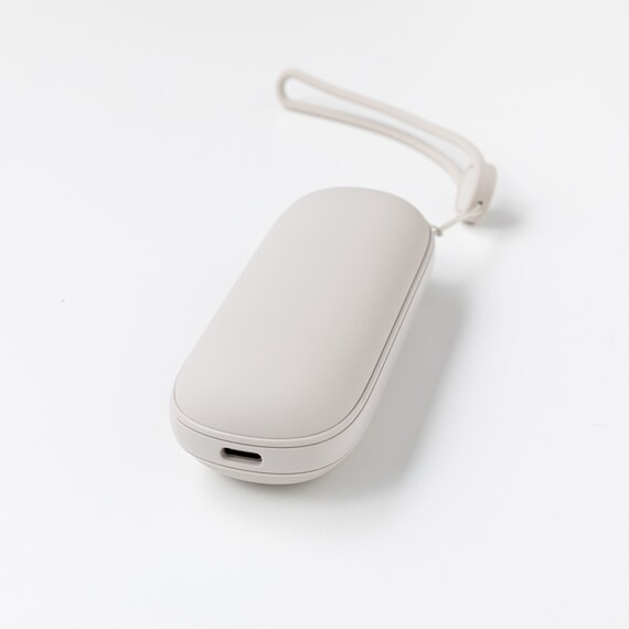 手のひらに収まる充電式カイロ(WK01 モカ) 10枚目画像